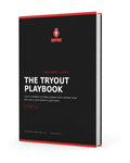 The Tryout Playbook 3D book cover, Origin Sports Academy